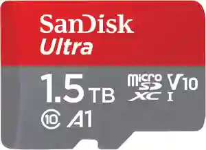 SanDisk Ultra microSD UHS-I 1.5TB 150MB/s SD Card SDSQUAC-1T50-GN6MN | Mobile Memory Card