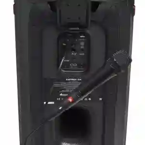 JBL PBM100 Black Wired Microphone | Dynamic Vocal Mic for PartyBox Speakers | Qatar