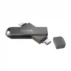 SanDisk iXpand Flash Drive Luxe 256GB | USB Type-C & Lightning Connector | 90MB/s