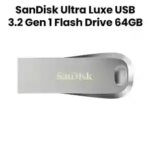 SanDisk Ultra Luxe USB 3.2 Gen 1 64GB | 150MB/s Read | Metal Flash Drive