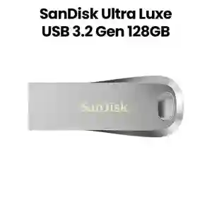 SanDisk Ultra Luxe USB 3.2 Gen 1 128GB | 150MB/s Read | Metal Flash Drive | Qatar