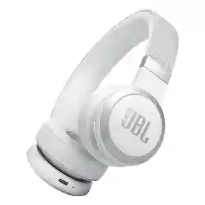 JBL Tune 670NC White Wireless On-Ear Headphones with Adaptive Noise-Cancelling & JBL Pure Bass | Qatar