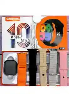 WISME WS10-3MAX Smart Watch with Large HD Display, Health Monitoring & Bluetooth Calling