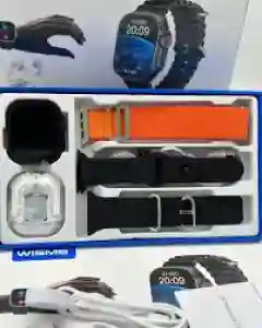 WISME-3 Smart Watch with 2.02" HD Display, Bluetooth Calling & Fitness Monitoring