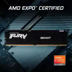 Kingston FURY Beast Black EXPO DDR5 32GB (2x16GB) 6400MHz Desktop Memory