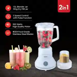 Sanford 2 in 1 Blender 350 Watts 1.5 Litre SF6803BR BS