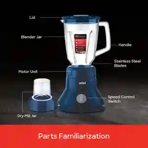 Sanford 2 in 1 Blender 350 Watts 1.5 Litre SF6803BR BS