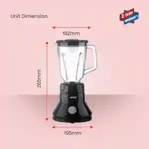 Sanford 2 in 1 Blender 350 Watts 1.5 Litre SF6803BR BS