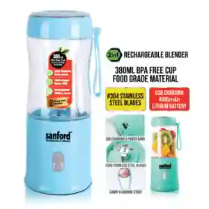 Sanford USB Rechargeable Blender 60 Watts 380ML SF6810BR
