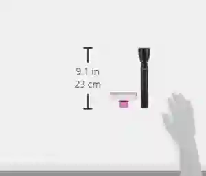 Sanford Rechargeable LED Search Light with LED (2SC+V3) SF6157SLC BS