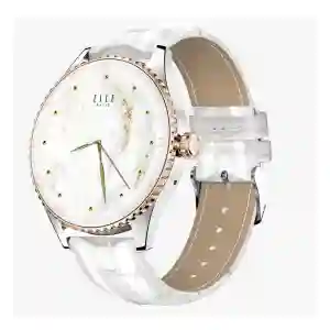 Elle Soleil Smart Watch White Leather + 2 Straps (ELL-WCH-SOLEIL-WLPNSSS-2STRAPS)