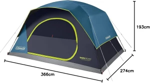 Coleman CLN Skydome Tent Darkroom 8P 2000037939