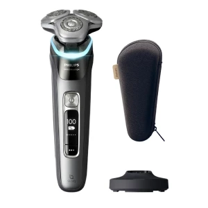 Philips Male Shaver XP9202/10 Wet and Dry Electric Shaver With Stand and Pouch