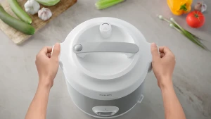 Philips Rice Cooker HD3008/30 1.8L Silver