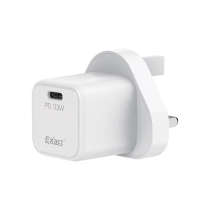 Exact 33W GaN Adaptor EX1076 | Compact High-Efficiency Fast Charger