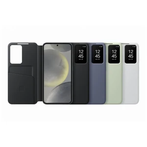 Galaxy S24 Smart View Wallet Case Black | Official Protective Cover (EF-ZS921CBEGWW)