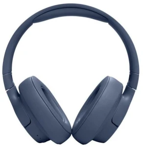 JBL T720BT Blue Wireless Over-Ear Headphone – Bluetooth Headset with Deep Bass