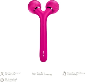 GESKE Sonic Facial & Body Roller 4 in 1 Magenta 41 GK000041MG01