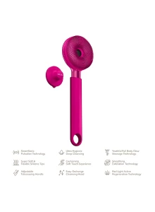 GESKE Sonic LED Full-Body Brush 9 in 1 Magenta GK000708MG01