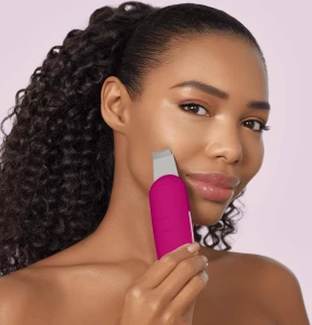 GESKE MicroCurrent Skin Scrubber Blackhead Remover 9 in 1 Magenta GK000044MG01