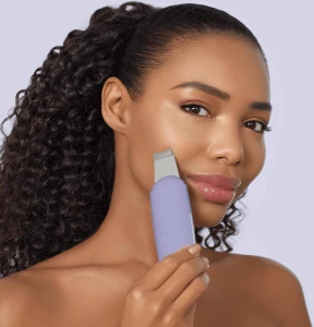 GESKE MicroCurrent Skin Scrubber Blackhead Remover 9 in 1 Purple GK000044PL01