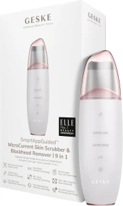 GESKE MicroCurrent Skin Scrubber Blackhead Remover 9 in 1 Starlight GK000044SL01