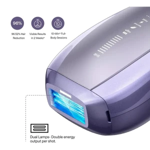 ULIKE Air 10 IPL Hair Removal Device with Leather Case Purple ULK-IPL-AIR10-LCASE-PUR