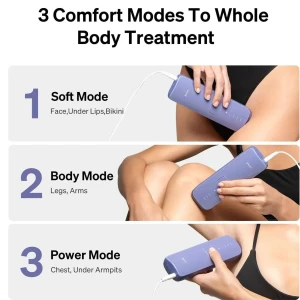 ULIKE Sapphire Air 3 IPL Hair Removal Device with Leather Case Purple ULK-IPL-AIR3-LCASE-PUR