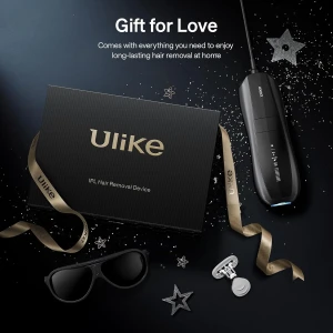 ULIKE Air 10 IPL Hair Removal Device with Leather Case for Men Black ULK-IPL-AIR10-LCASE-BLK-X