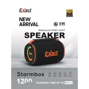Exact Storm Box Portable Waterproof Bluetooth Speaker EX1225
