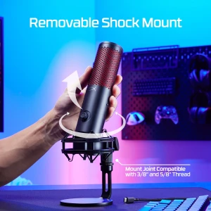 HyperX QuadCast 2 USB Microphone Black