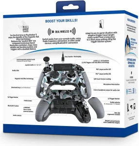 Nacon Revolution 5 Pro Wireless Gaming Controller for PS5 PS4 PC Arctic Camo