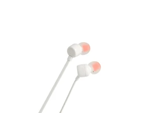 JBL T110 White Wired In Ear Headphones
