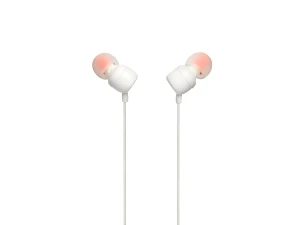 JBL T110 White Wired In Ear Headphones