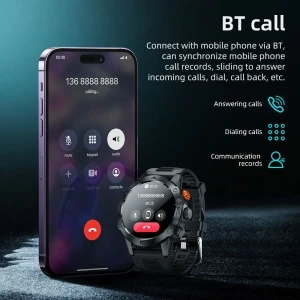 Hoco Y20 Smart Sports Watch Call Version Black 1 53 Inch Bluetooth