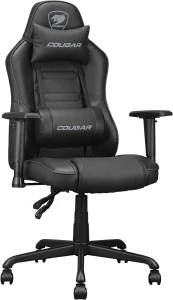 Cougar Fusion S Series Gaming Chair Black CG-CHAIR-FUSION-S-BLK 3MFUBNXB.0001