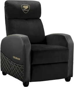 COUGAR Ranger Elite Gold Gaming Sofa Black Gold CG-SOFA-RANGER-ELITE-GLD 3MRAEGLB.0001