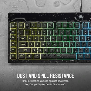 Corsair COR KB K55 RGB Pro Gaming Keyboard