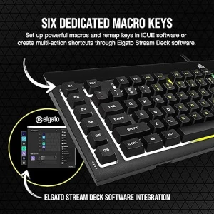 Corsair COR KB K55 RGB Pro Gaming Keyboard