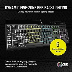 Corsair COR KB K55 RGB Pro Gaming Keyboard