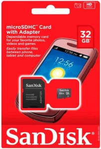 SanDisk Micro SD 32GB Memory Card SDSDQM-032G-B35 Card Only