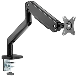 Support Écran Twisted Mind Single en Aluminium TM-26-C06U avec Ports USB 3.0