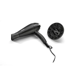BaByliss Hair Dryer 2200W Ionic Tourmaline With Diffuser D572DSDE