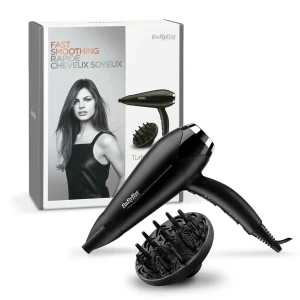 BaByliss Hair Dryer 2200W Ionic Tourmaline With Diffuser D572DSDE