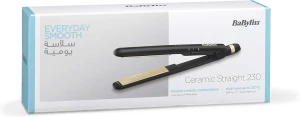 BaByliss Hair Straightener Ceramic 230C Multi Voltage ST089SDE