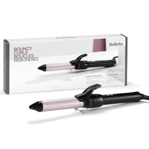 BaByliss Hair Curler C325SDE 25mm Barrel 180C Satin Finish