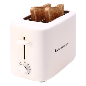 Wonderchef Pop Up Toaster 2 Slice 800W Ivory – 63154840
