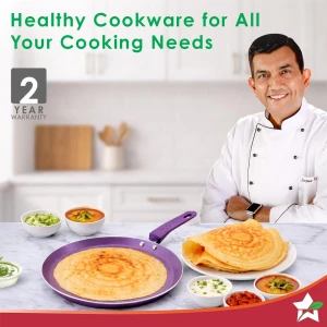 Wonderchef Dosa Tawa Orchid 28 cm – Purple – 63152754