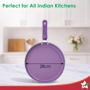 Wonderchef Dosa Tawa Orchid 28 cm – Purple – 63152754