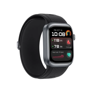 Huawei Watch D2 Black Aluminum Alloy Case Black Fluoroelastomer Strap (Non-Medical)